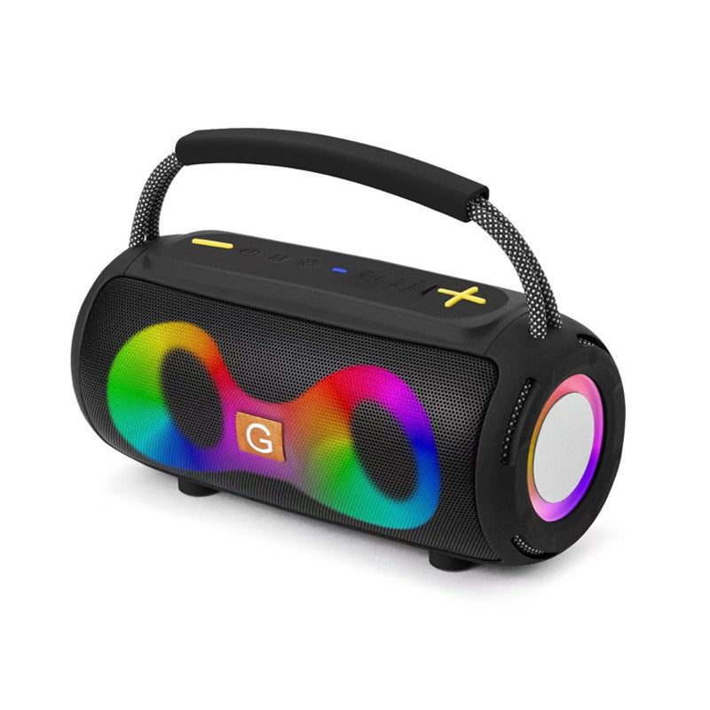 Wireless Bluetooth speaker, High-Power Sound: 10W, Multi-Scene Use, Built-in Battery: 1800mAh, Ambient Lighting