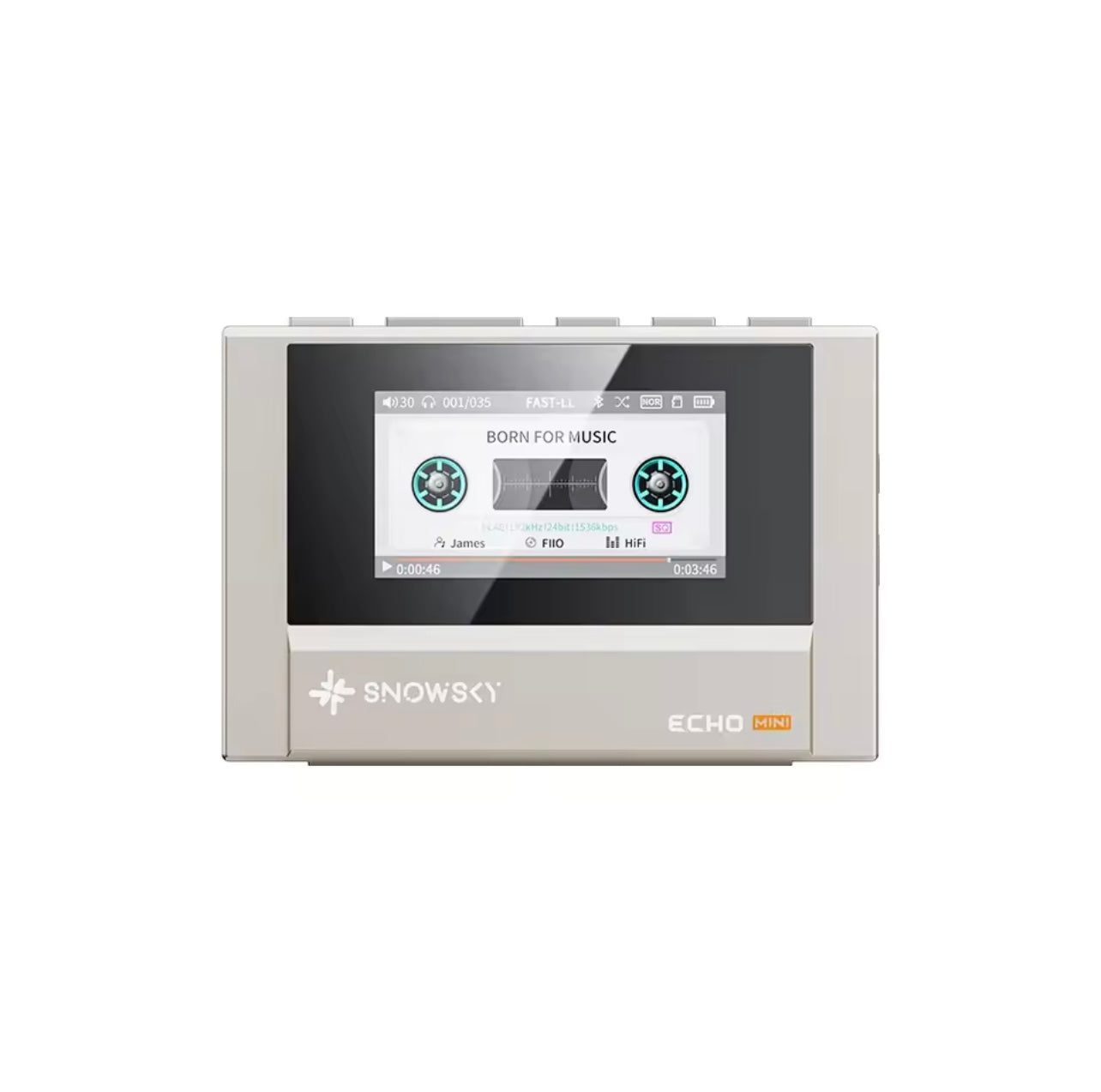 Echo Mini MP3 Walkman 8GB DSD Bluetooth Player Retro Portable Music Gift