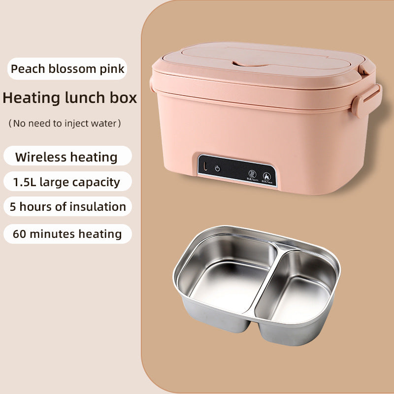 Portable USB Electric Heating Lunch Box with Rechargeable Battery