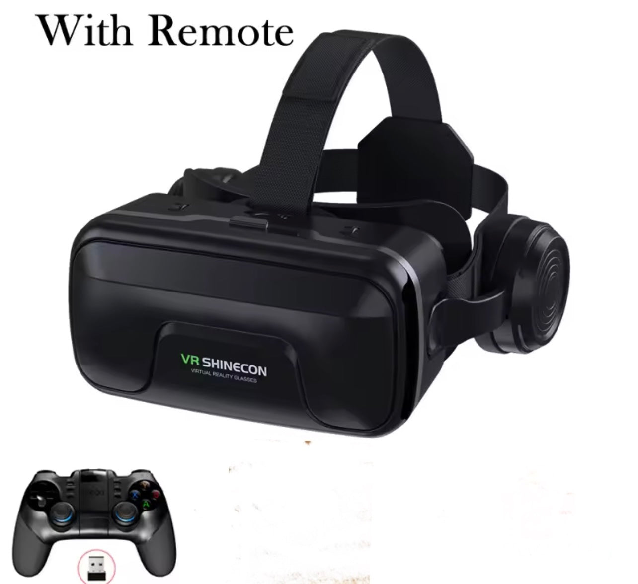 VR Shinecon 10.0 3D Glasses Headset Goggles for Smartphone Video Games Viar