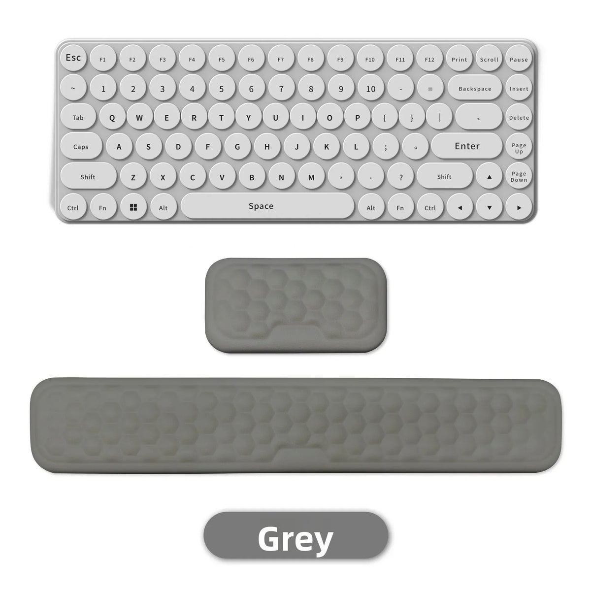 Ergonomic Keyboard Wrist Rest with Mouse Pad for Ultimate Comfort - ZeeTec Store