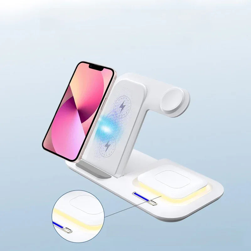 Wireless Fast Charging Phone Stand Charger for Quick and Convenient Charging - ZeeTec Store