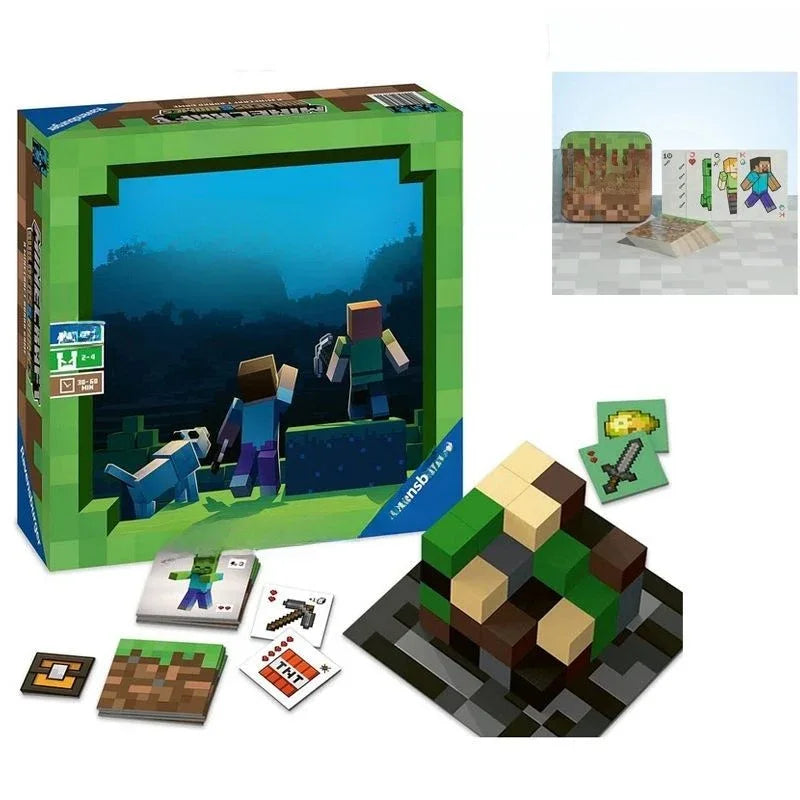 Minecraft Monopoly Board Game - Adventure Through the Blocky World! - ZeeTec Store