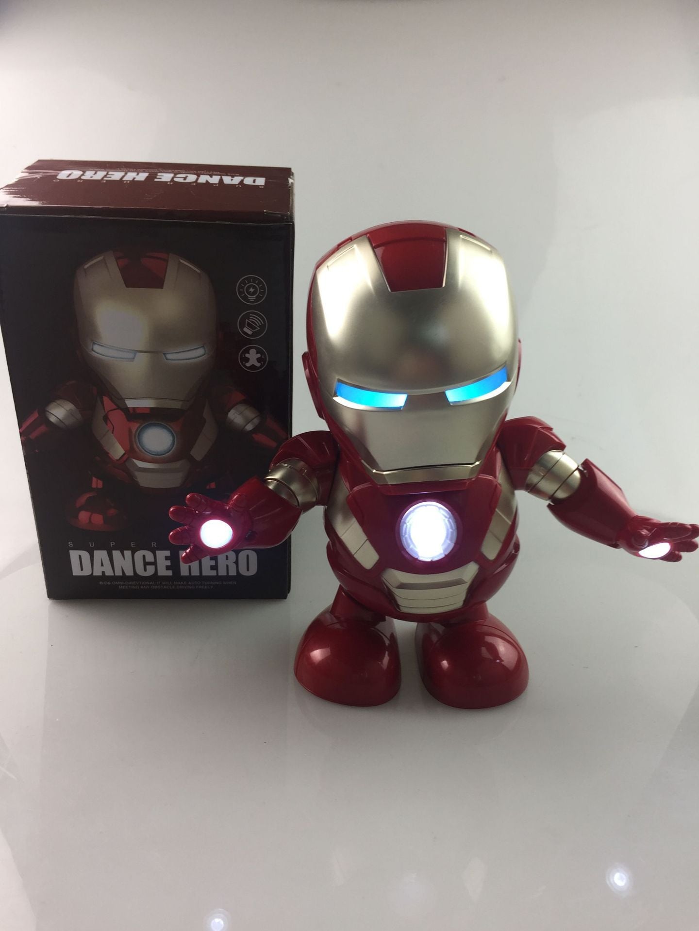Electric Dancing Robot Toy with Music and Lights for Kids, Dancing Robot, Music & Lights, Multiple Songs: Includes 4 preset songs, Interactive Play,