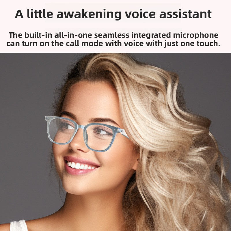 Smart Bluetooth Glasses with Color-Changing Lenses and Wireless Headphones