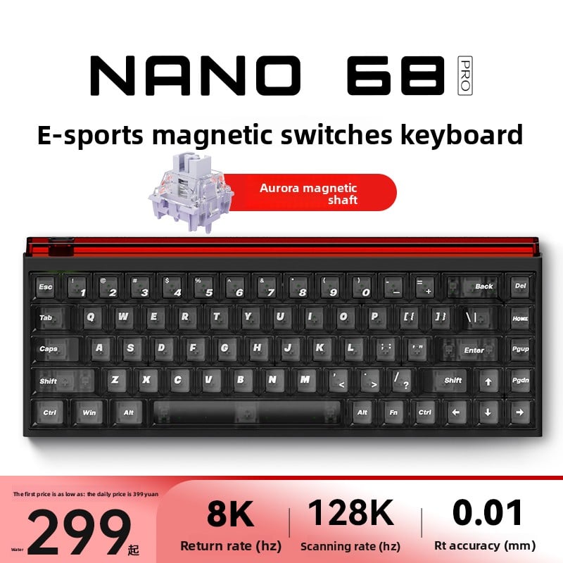 Madlions magnetic switch gaming keyboard 8k