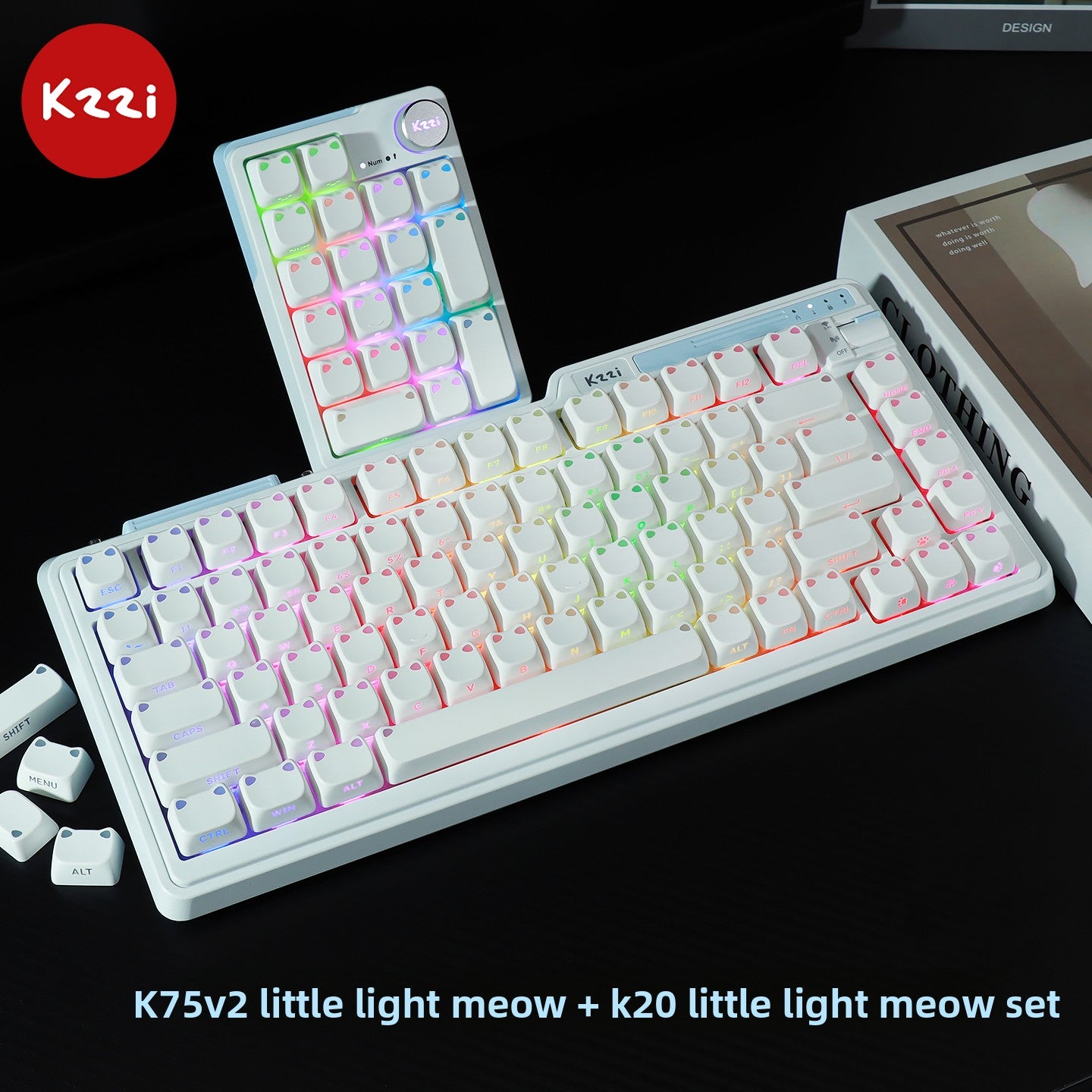 Digital Keypad Mechanical Set Aesthetic Keyboard & numeric pad