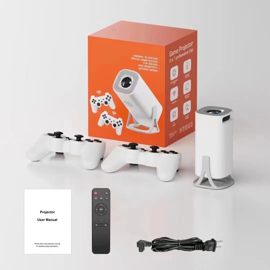 Home Theater Projector Plus Gaming, High-resolution, Supports up to 150-inch screen