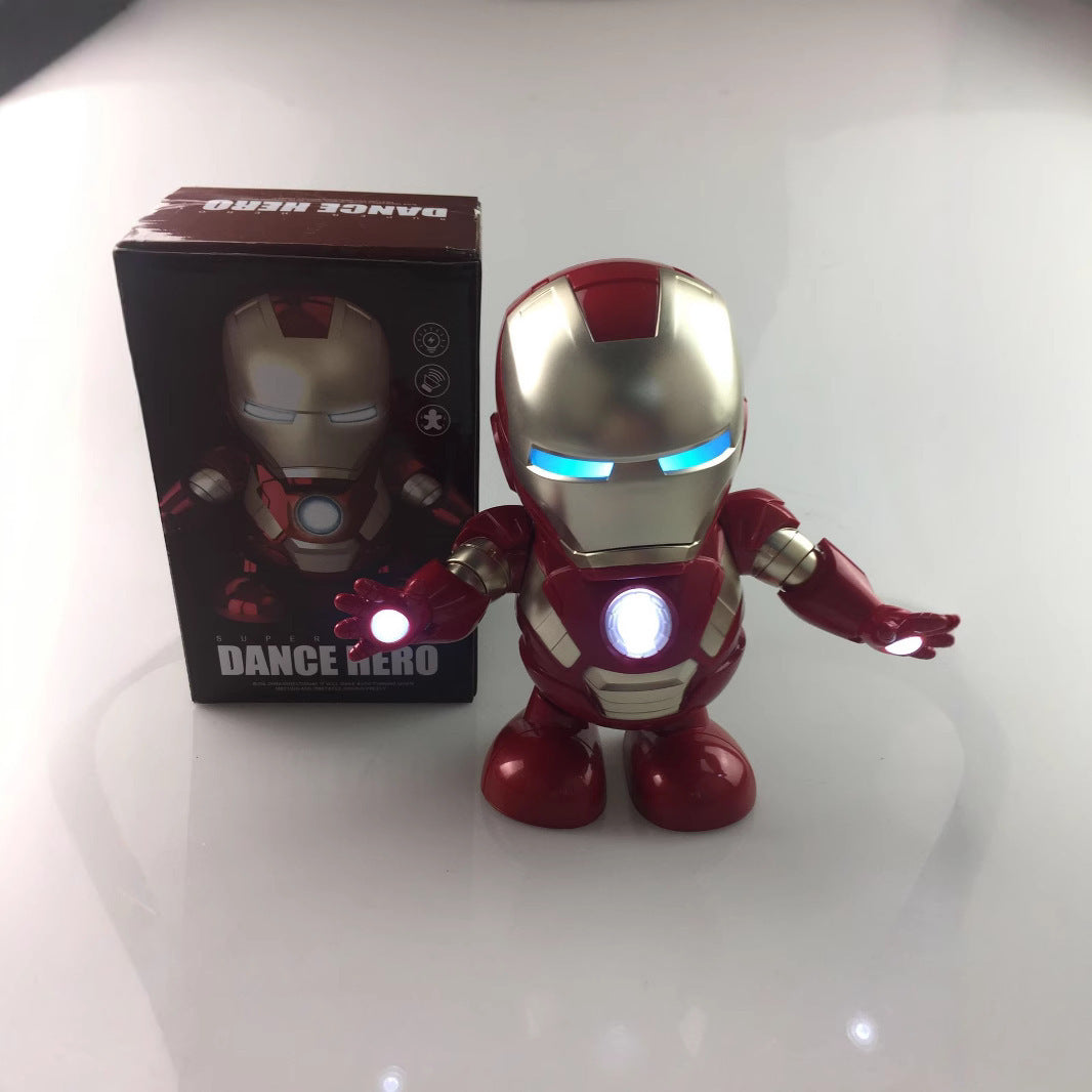 Electric Dancing Robot Toy with Music and Lights for Kids, Dancing Robot, Music & Lights, Multiple Songs: Includes 4 preset songs, Interactive Play,