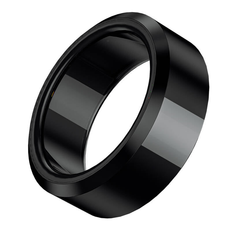 Smart Sports Ring, Heart Rate Monitoring Blood Oxygen Detection Sleep Analysis Stress Tracking Step Counter, Waterproof Design