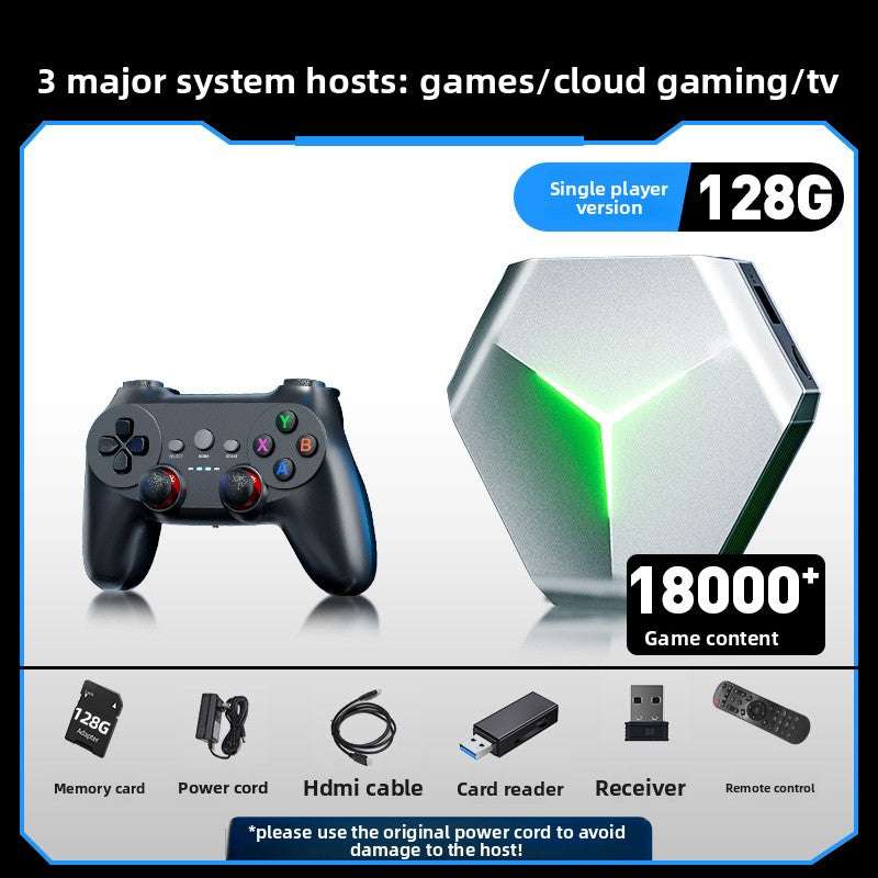 3D Gaming console, Wireless Connection, Multiple Configurations, Game Capacity 16000+ to 18000+ pre-installed games