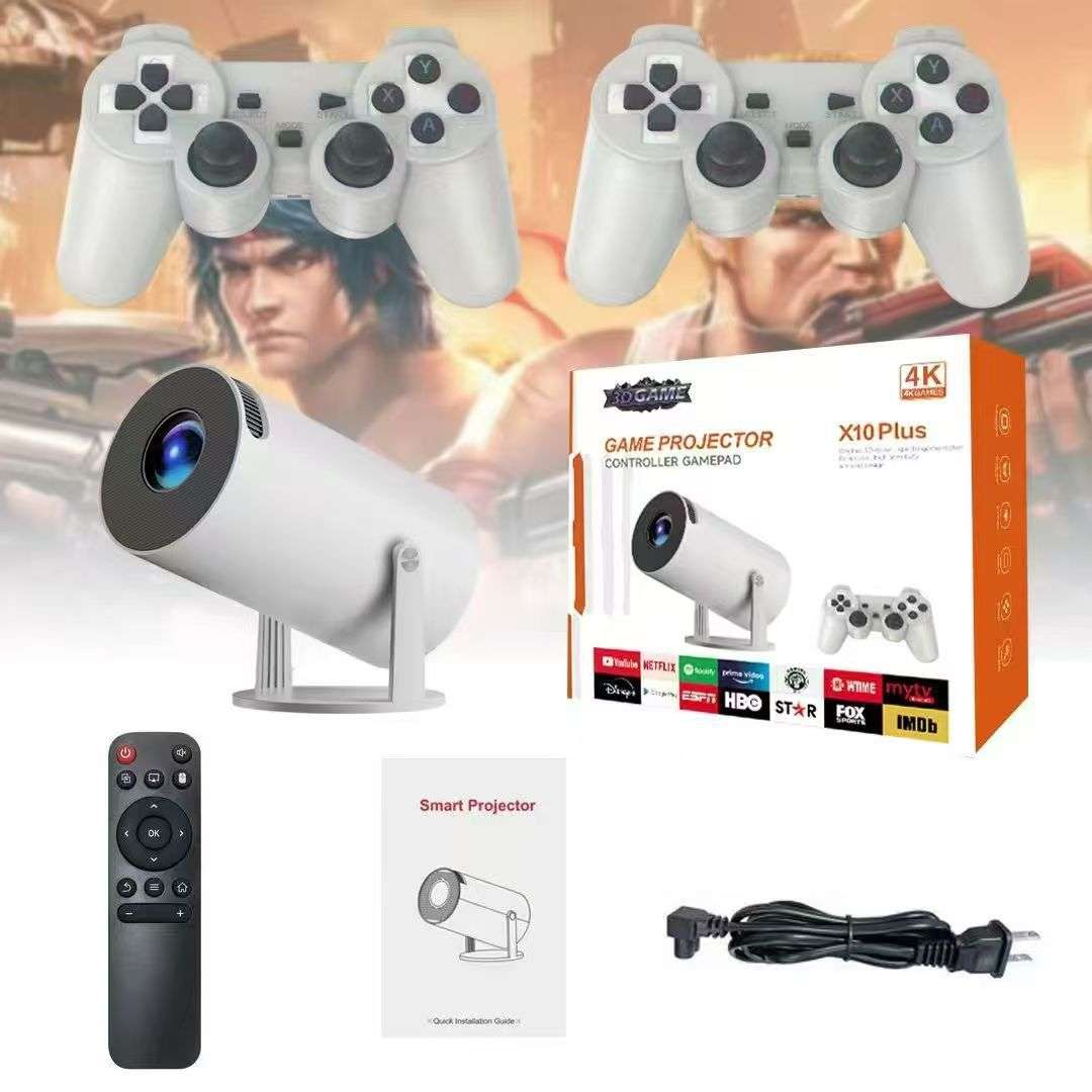 Home Theater Projector Plus Gaming, High-resolution, Supports up to 150-inch screen
