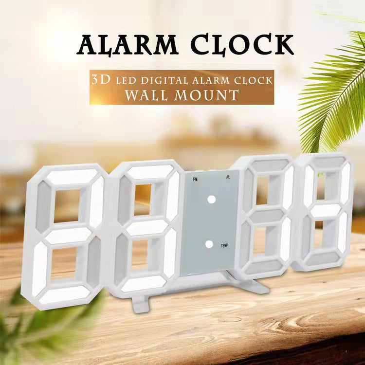 Smart 3D LED Digital Alarm Clock