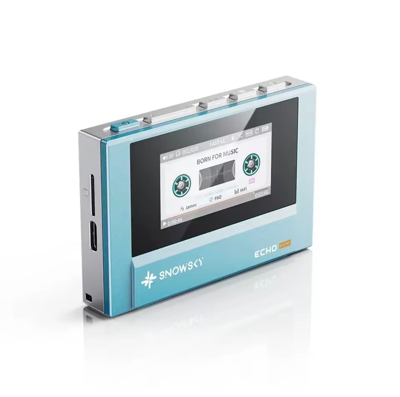 Echo Mini MP3 Walkman 8GB DSD Bluetooth Player Retro Portable Music Gift