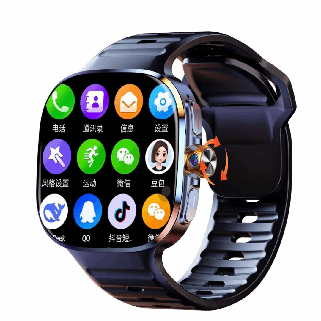 Smart Watch, 5G AMOLED HD Screen, Wireless Charging,Camera, Heart Rate Monitor, Multifunctional