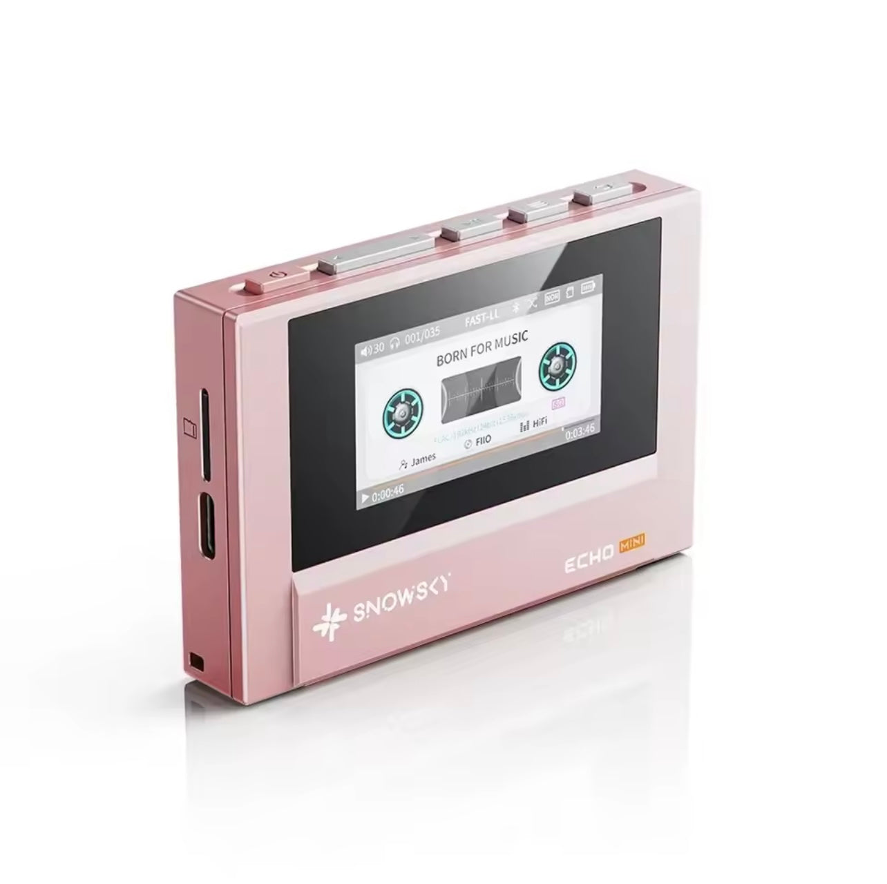 Echo Mini MP3 Walkman 8GB DSD Bluetooth Player Retro Portable Music Gift
