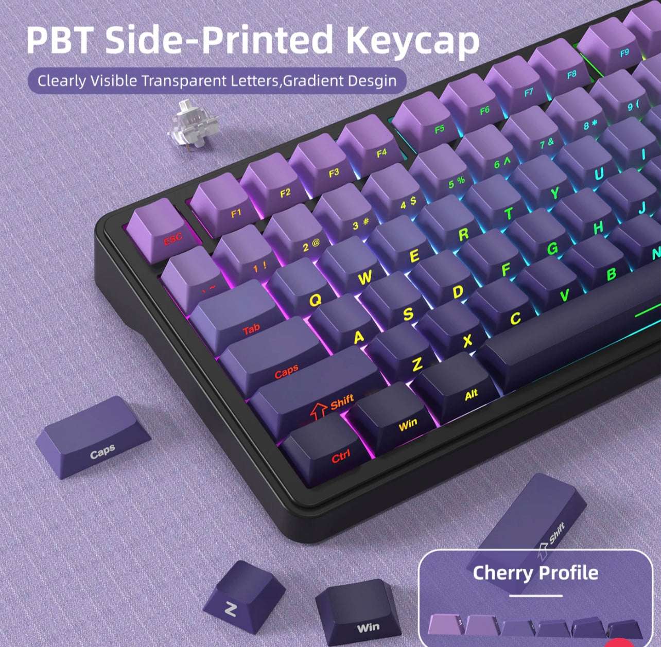 ATTACK SHARK X85 Wireless Mechanical Keyboard