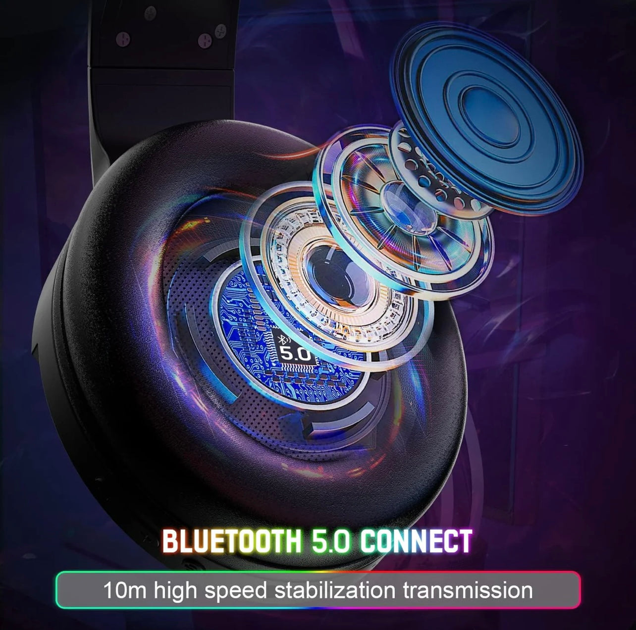 ATTACK SHARK x MAMBASNAKE SH33 Wireless Bluetooth Headset