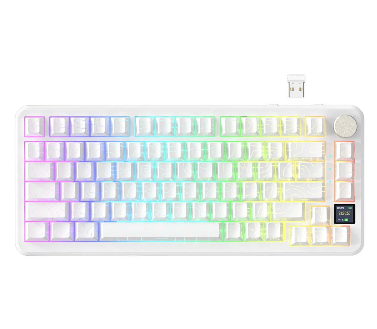 ATTACK SHARK X85PRO Tri-mode Gasket Mechanical Keyboard