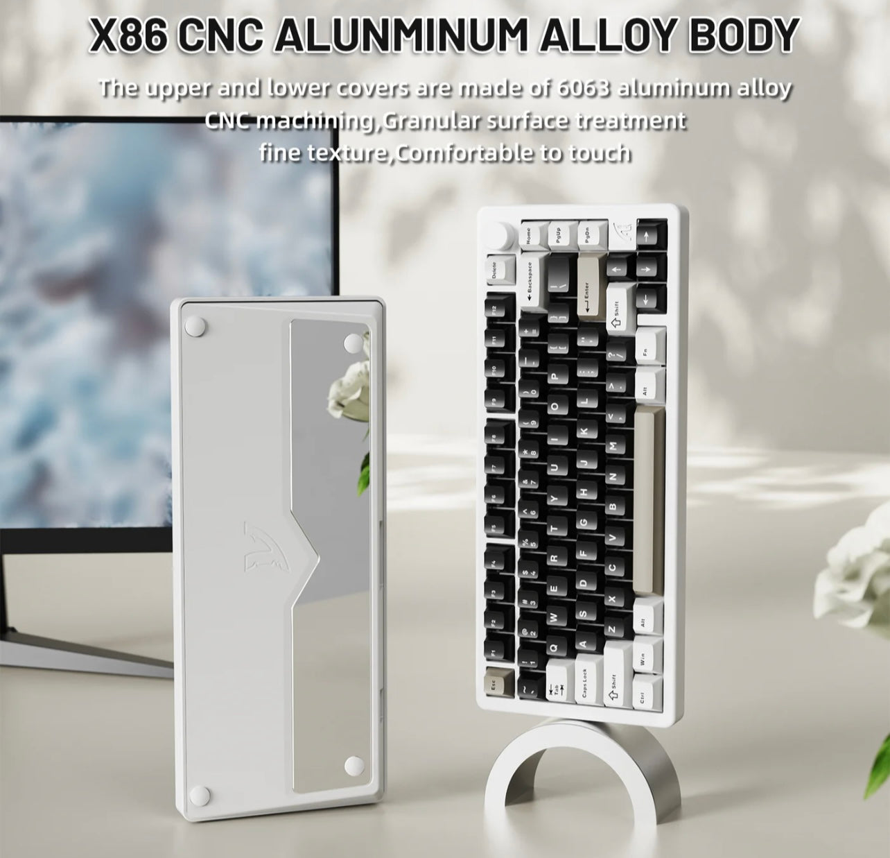 ATTACK SHARK X86 Full Aluminum Keyboard