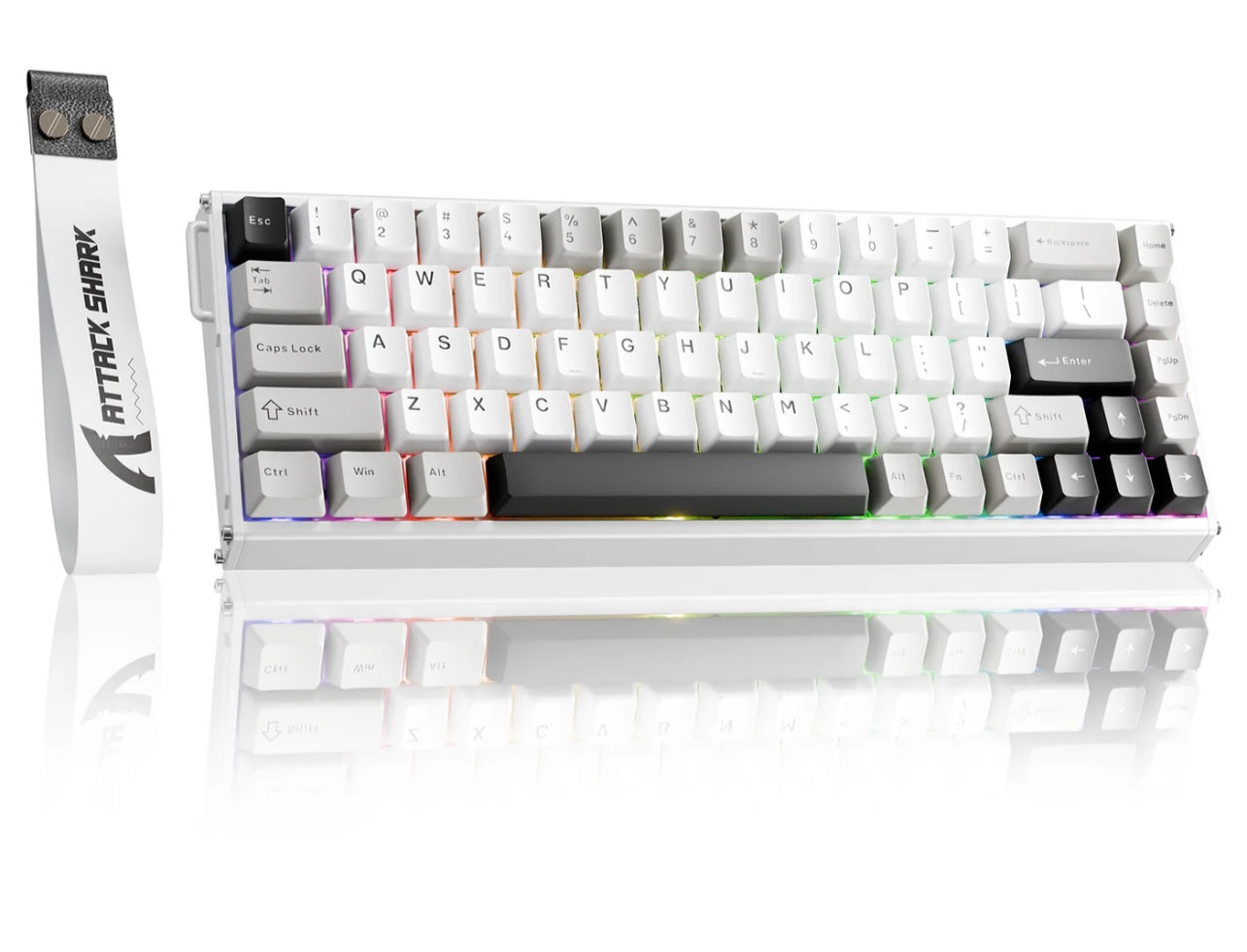 ATTACK SHARK X68MAX HE Rapid Trigger Aluminum Keyboard Magnetic Switch