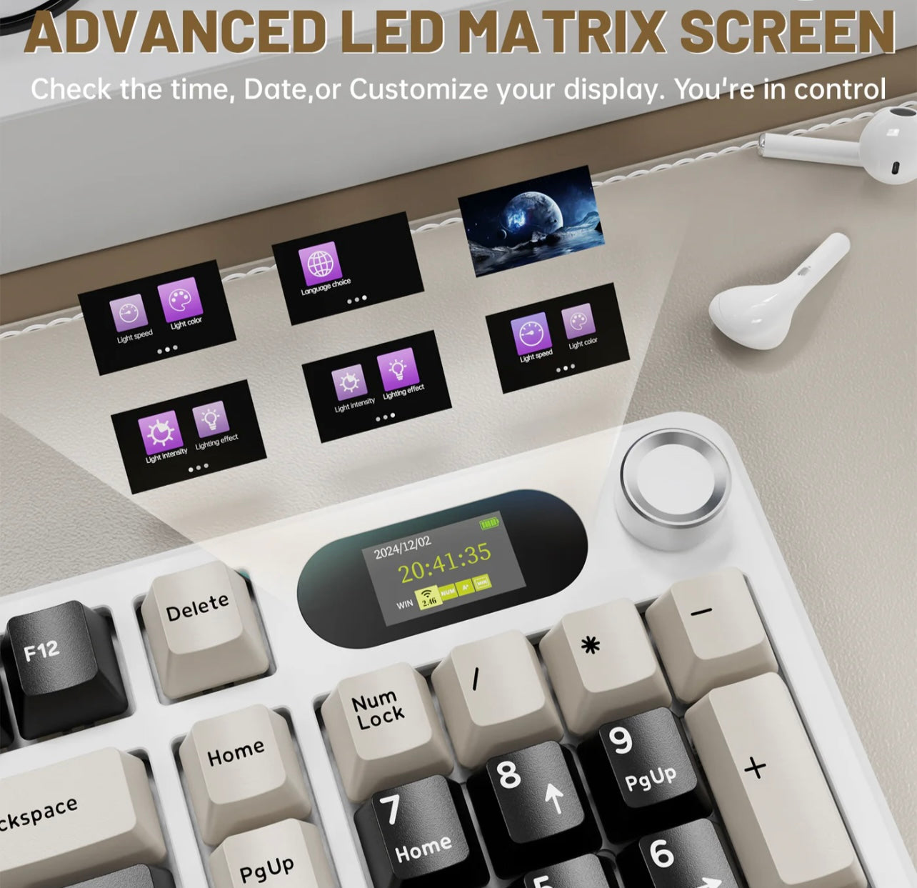 ATTACK SHARK X98PRO Wireless Gaming Keyboard