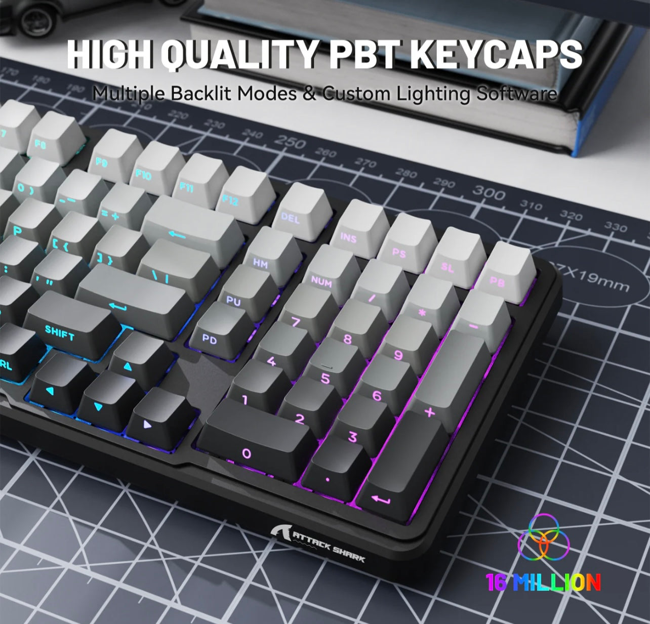 ATTACK SHARK X98 Full-size Wireless Mechanical Keyboard
