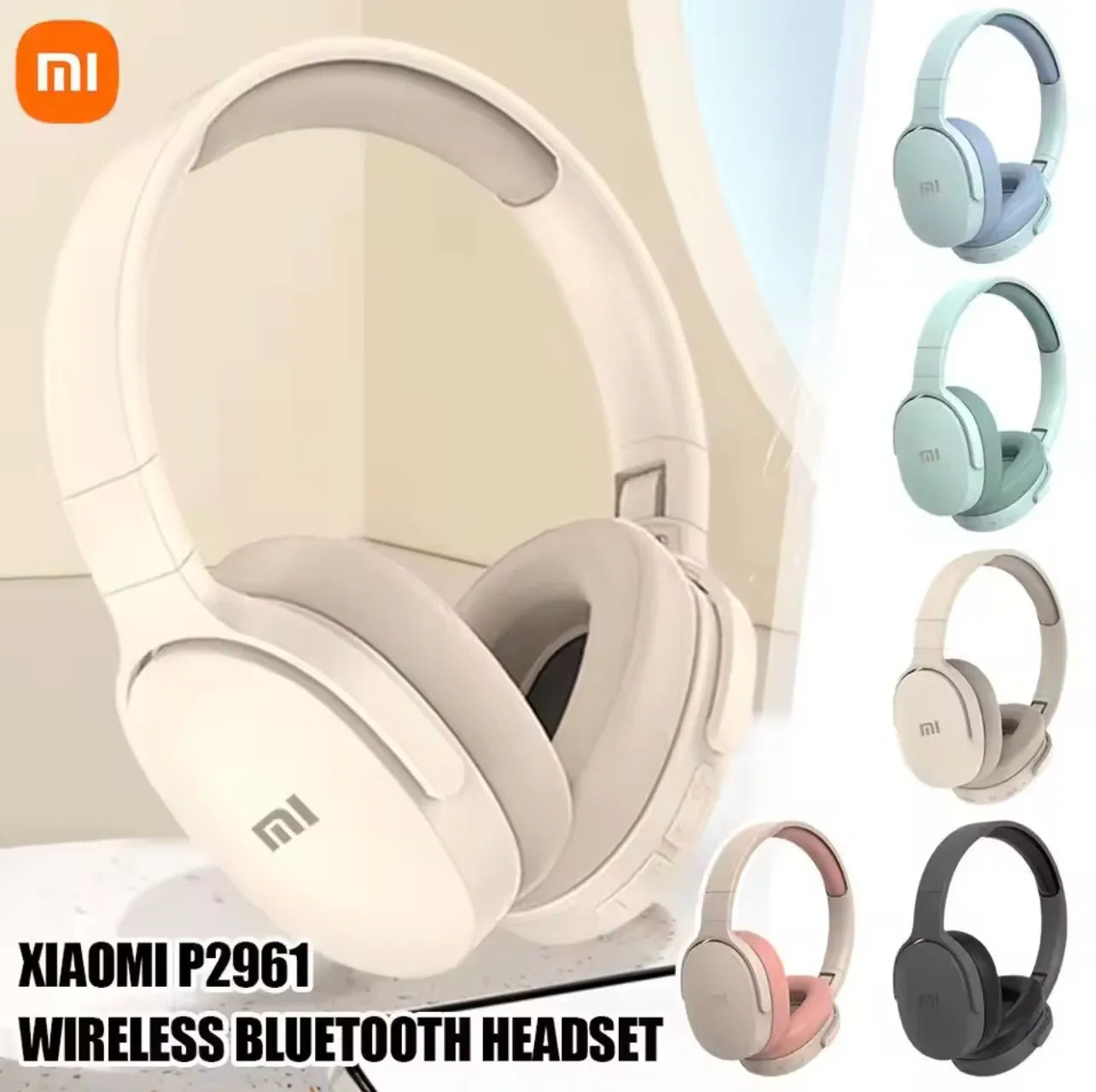 Xiaomi Wireless Bluetooth Headphones - Over-Ear, Hi-Fi Stereo, Foldable & Lightweight Design with TF Card Support and Up to 20 Hours Playback - ZeeTec Store