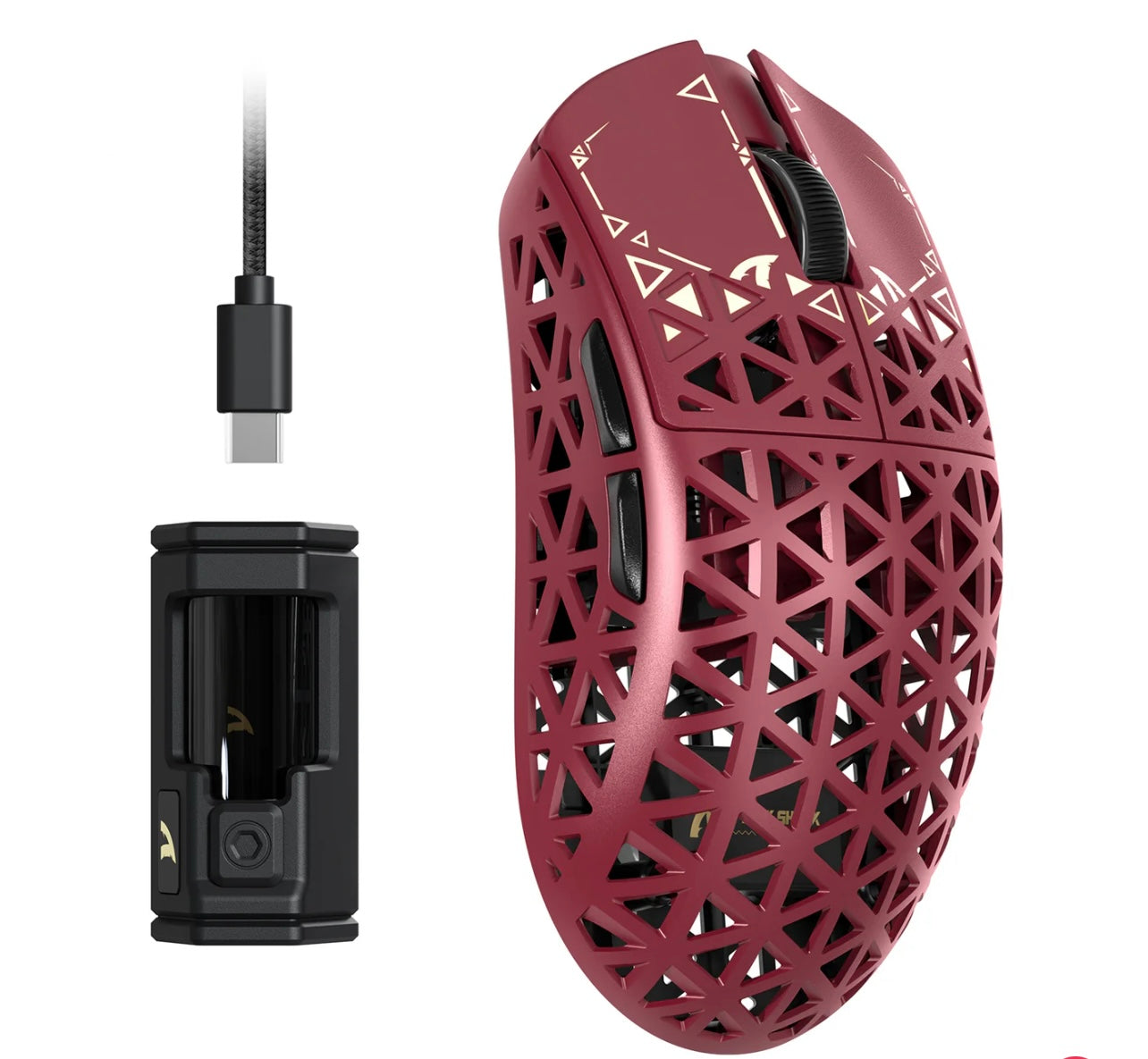 ATTACK SHARK R5 Ultra Carbon Fiber Wireless 8K PAW3950MAX Gaming Mouse