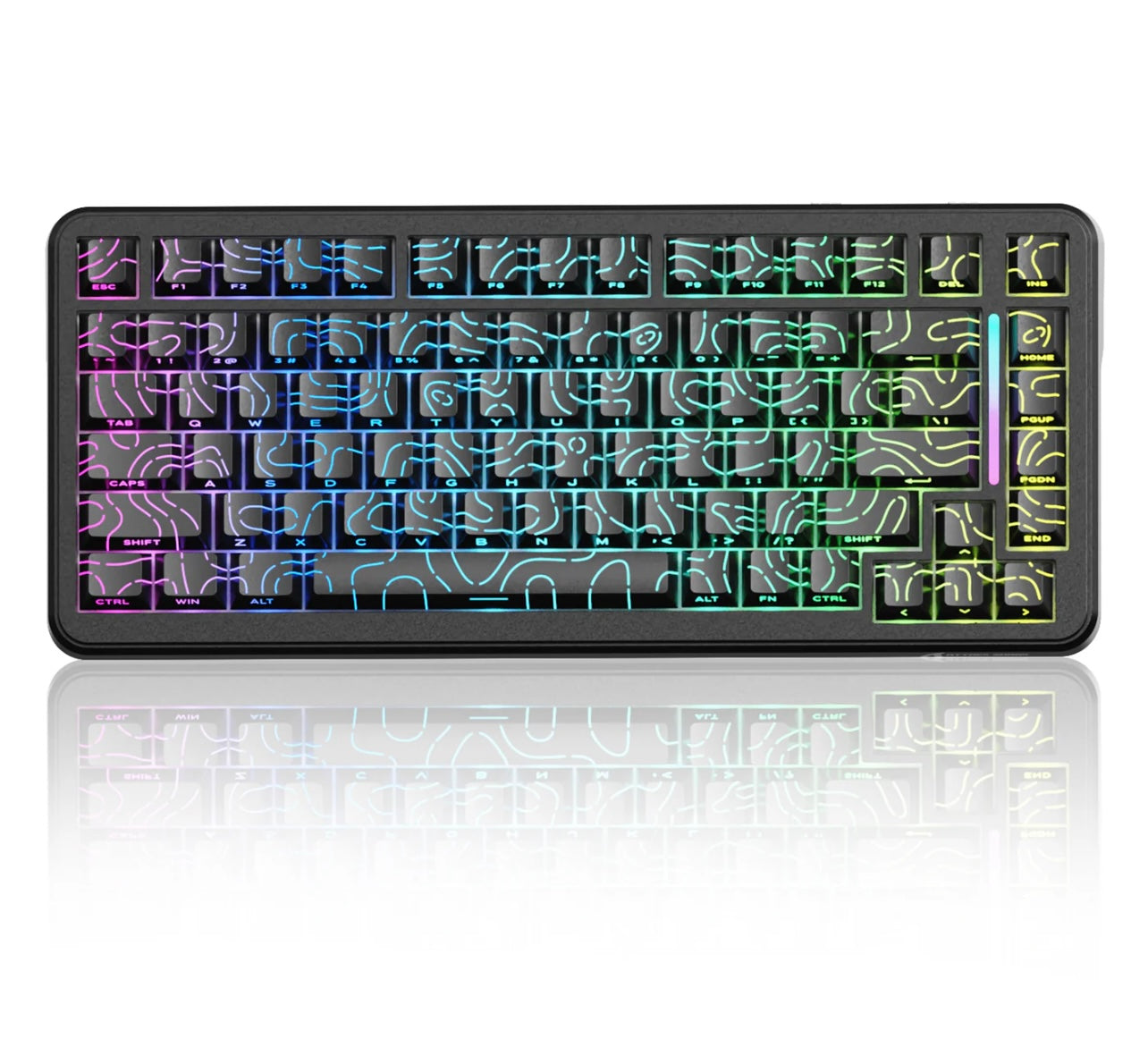 ATTACK SHARK X82PRO HE Wireless Rapid Trigger Gaming Keyboard Magnetic Switch