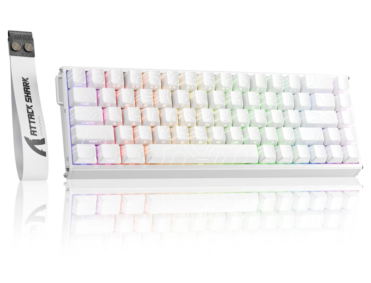 ATTACK SHARK X68MAX HE Rapid Trigger Aluminum Keyboard Magnetic Switch