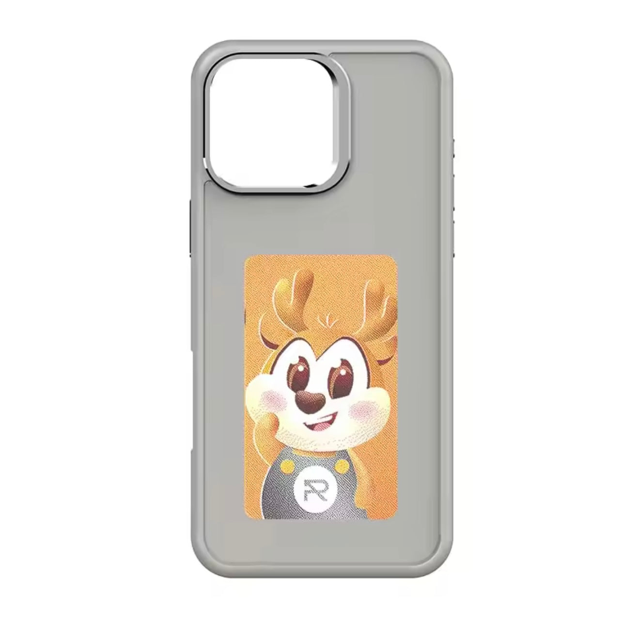 iPhone case, DIY AI Smart Ink Screen, NFC Function, Customisable Display, Durable Protection, For iPhone 13 14 15 16 Pro Max,
