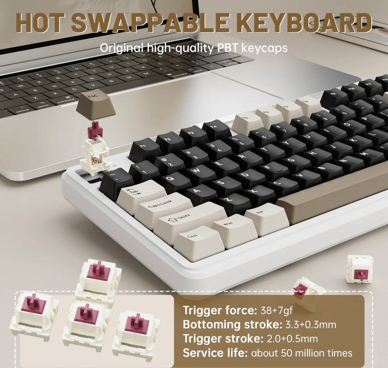 ATTACK SHARK X98PRO Wireless Gaming Keyboard