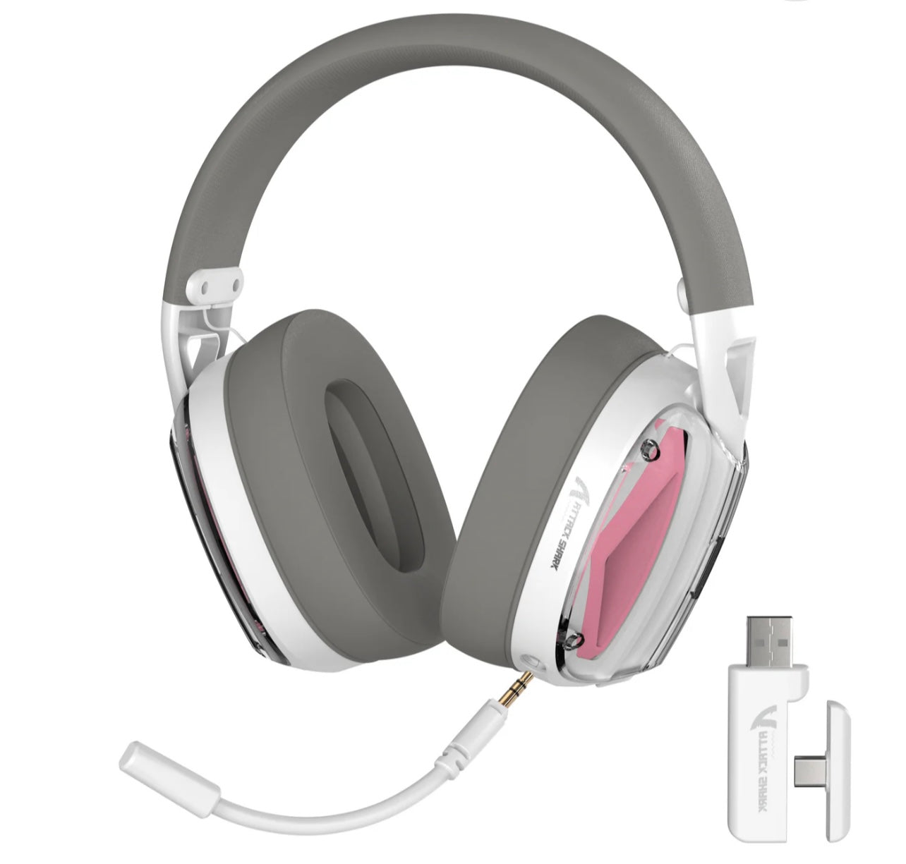 ATTACK SHARK L60 Ultra-Light Tri-Mode Gaming Headset