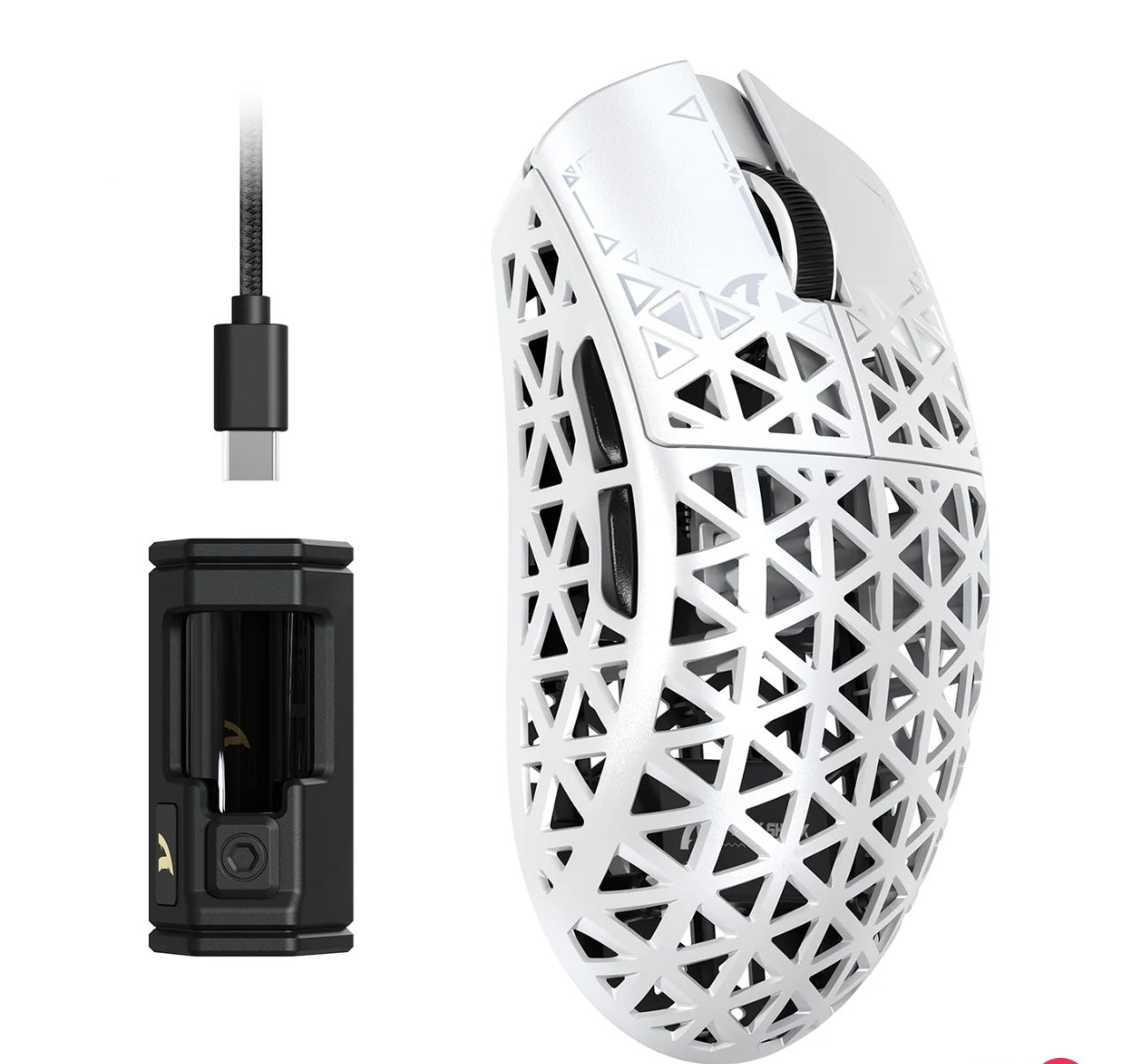ATTACK SHARK R5 Ultra Carbon Fiber Wireless 8K PAW3950MAX Gaming Mouse