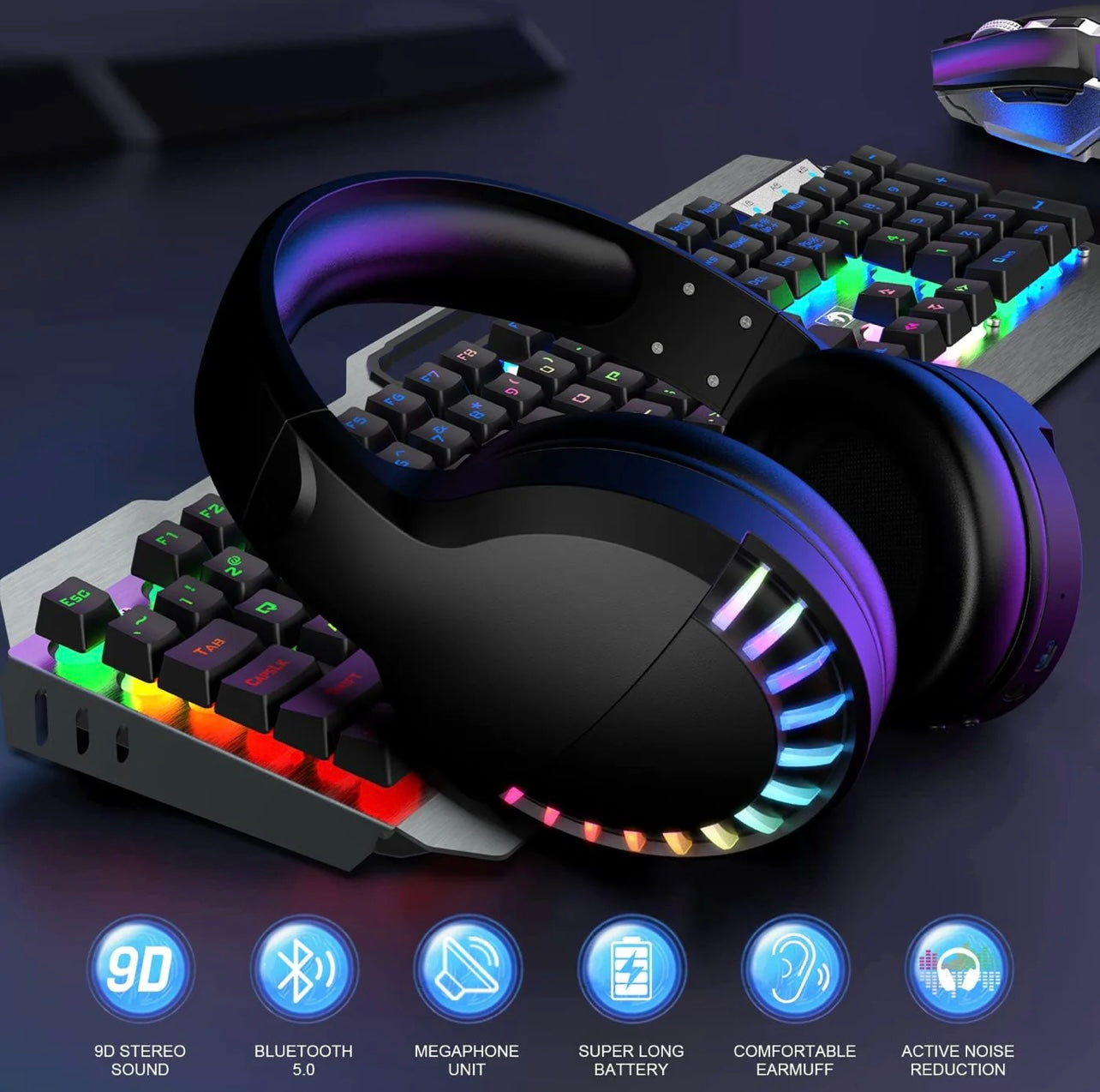 ATTACK SHARK x MAMBASNAKE SH33 Wireless Bluetooth Headset