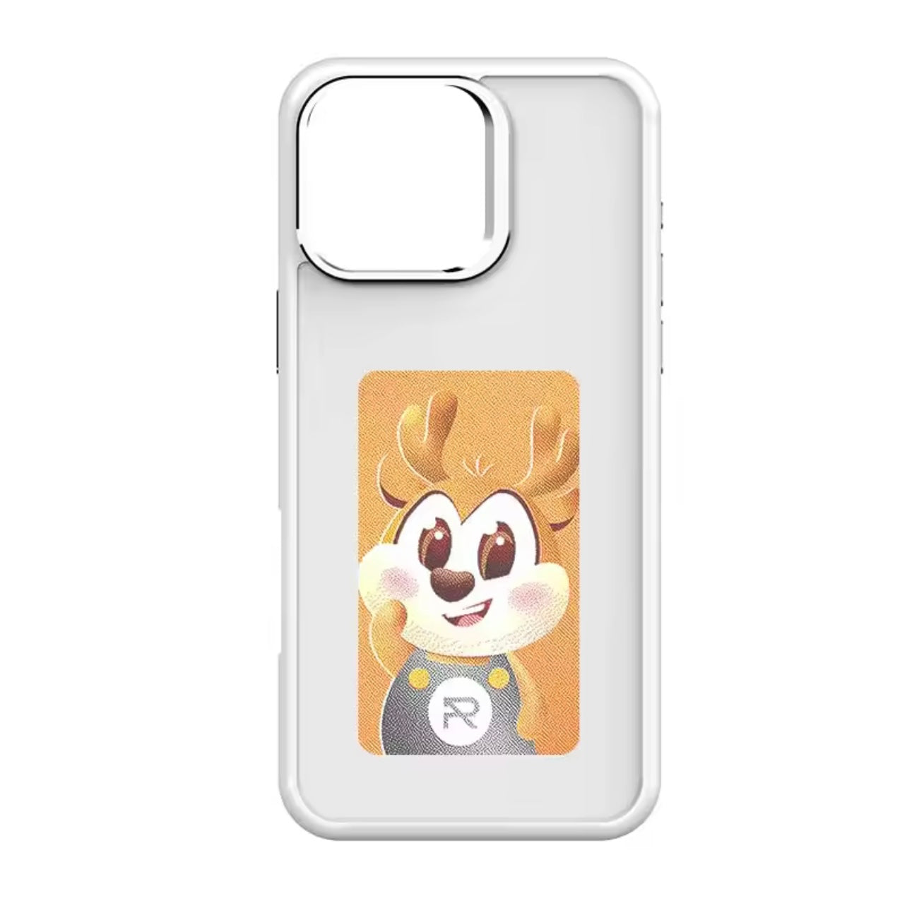 iPhone case, DIY AI Smart Ink Screen, NFC Function, Customisable Display, Durable Protection, For iPhone 13 14 15 16 Pro Max,
