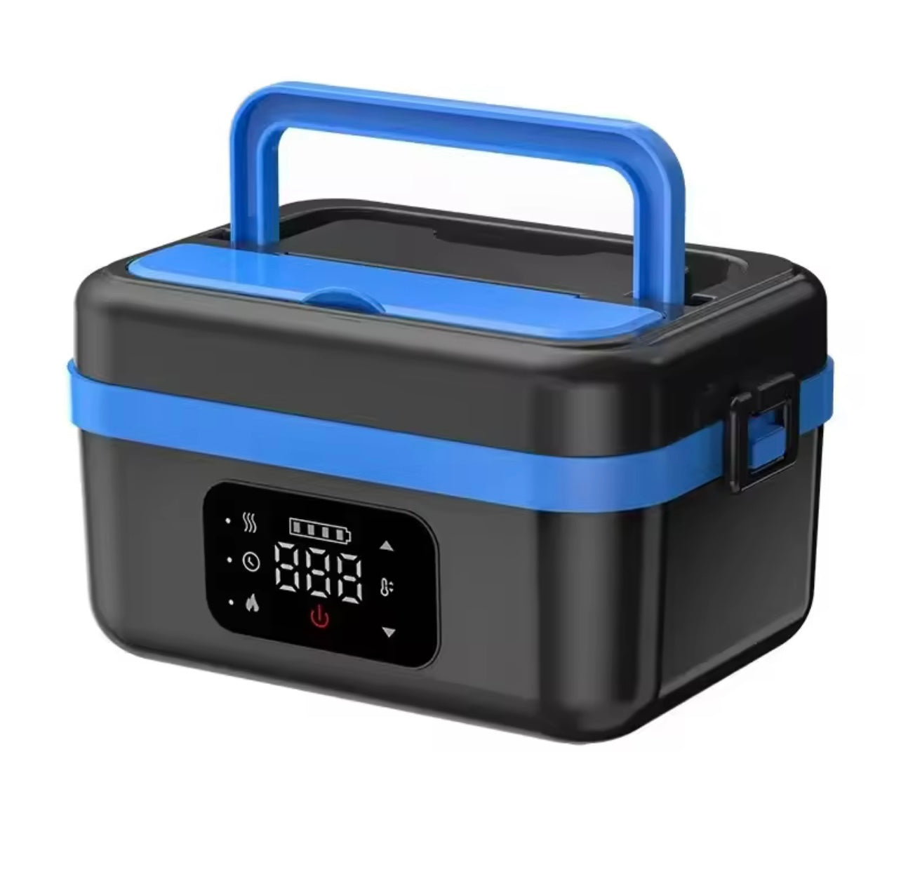 Smart Lunch Box, 1L Cordless Food Warmer, 8000mAh Battery, 6 Temperature Levels, Keep-Warm 15-20h