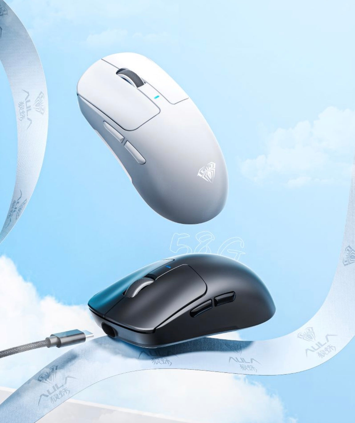 AULA SC680 Three-mode Gaming Mouse