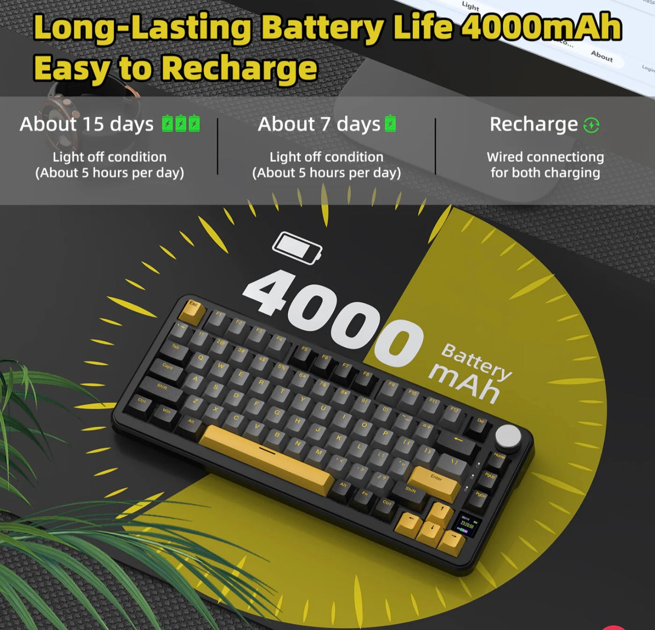 ATTACK SHARK X85PRO Tri-mode Gasket Mechanical Keyboard