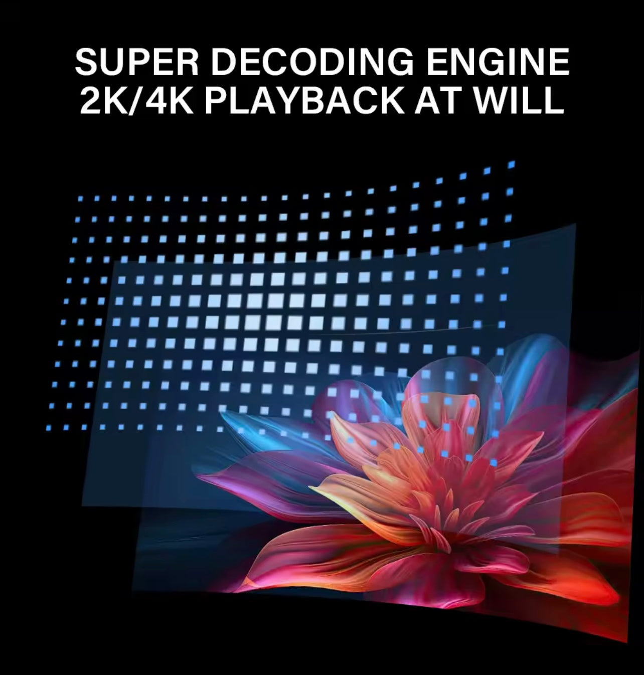 P50 MAX LED Gaming Projector 1080P HD | 4K Support, Auto Focus, 450 Lumens, 2+16GB | Home Theater, TV & Video Game Projector (H713)