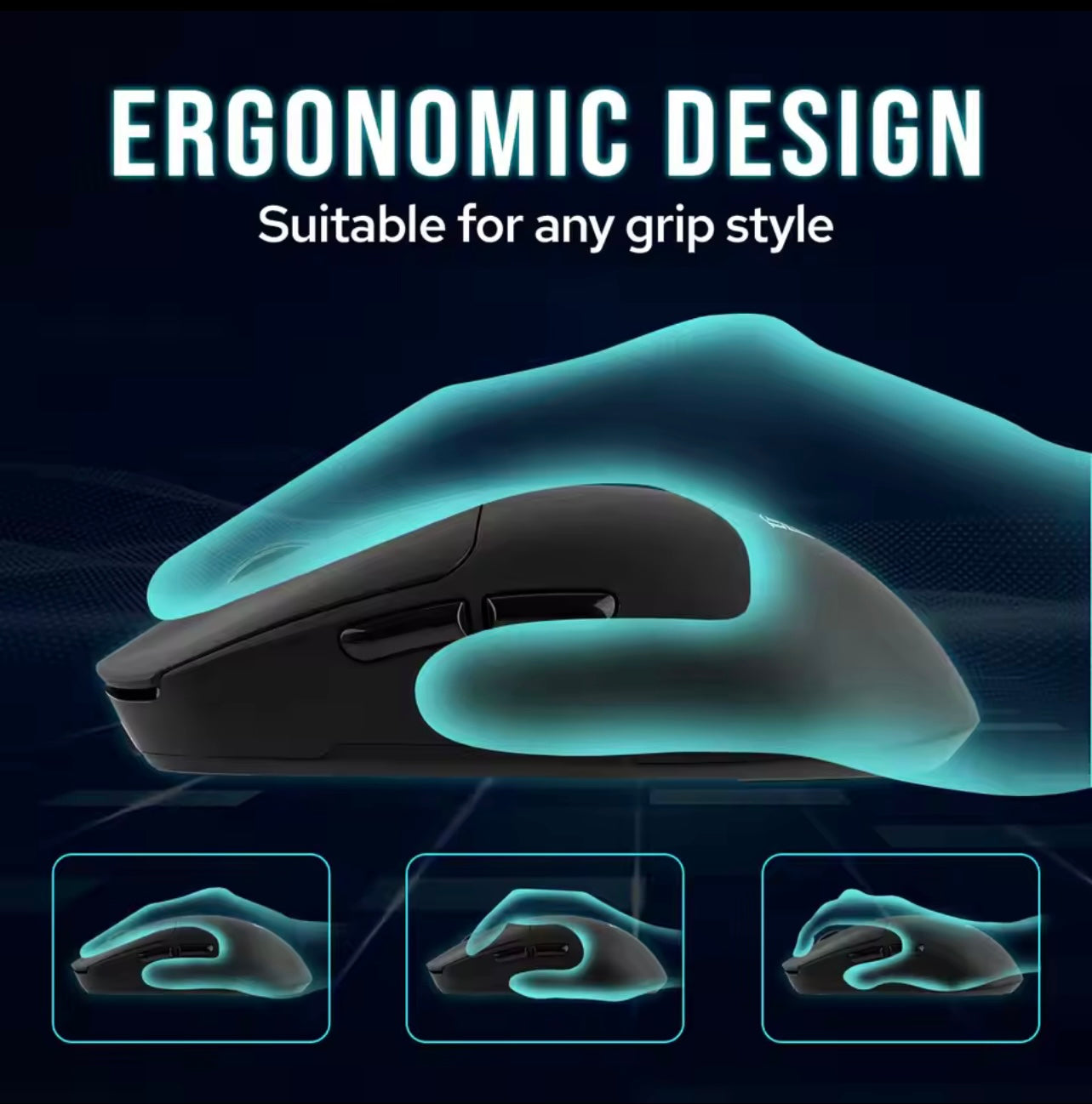 AULA SC680 Three-mode Gaming Mouse