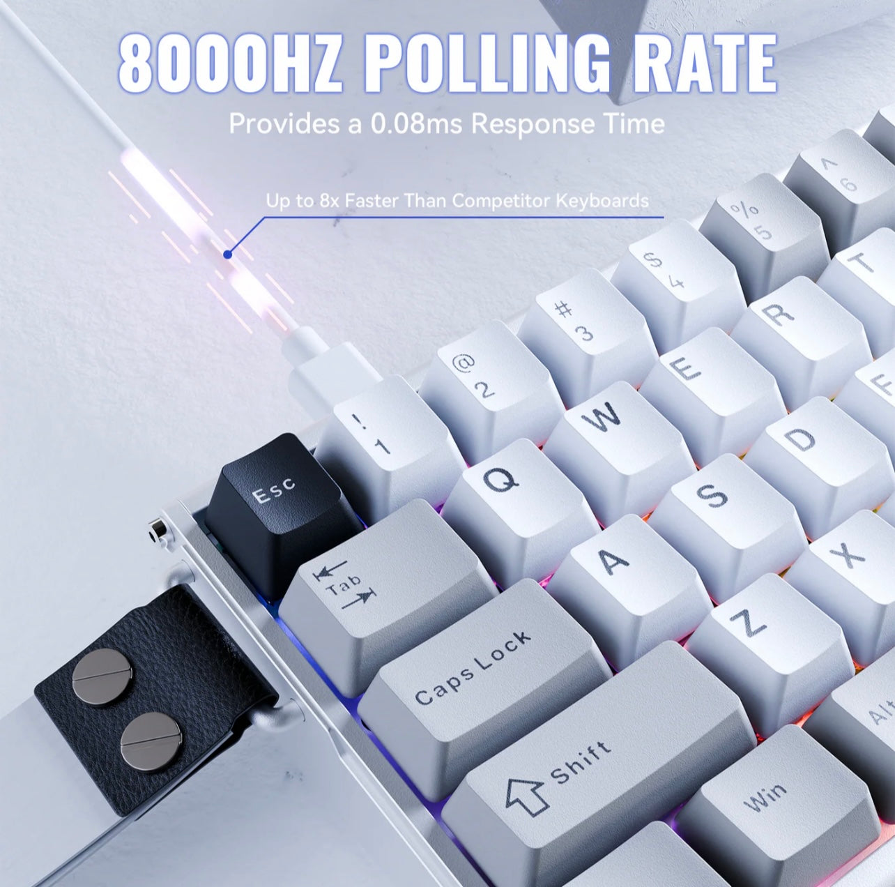 ATTACK SHARK X68MAX HE Rapid Trigger Aluminum Keyboard Magnetic Switch