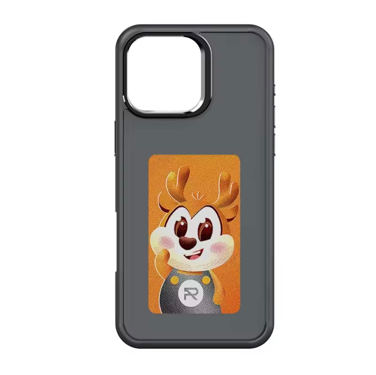iPhone case, DIY AI Smart Ink Screen, NFC Function, Customisable Display, Durable Protection, For iPhone 13 14 15 16 Pro Max,