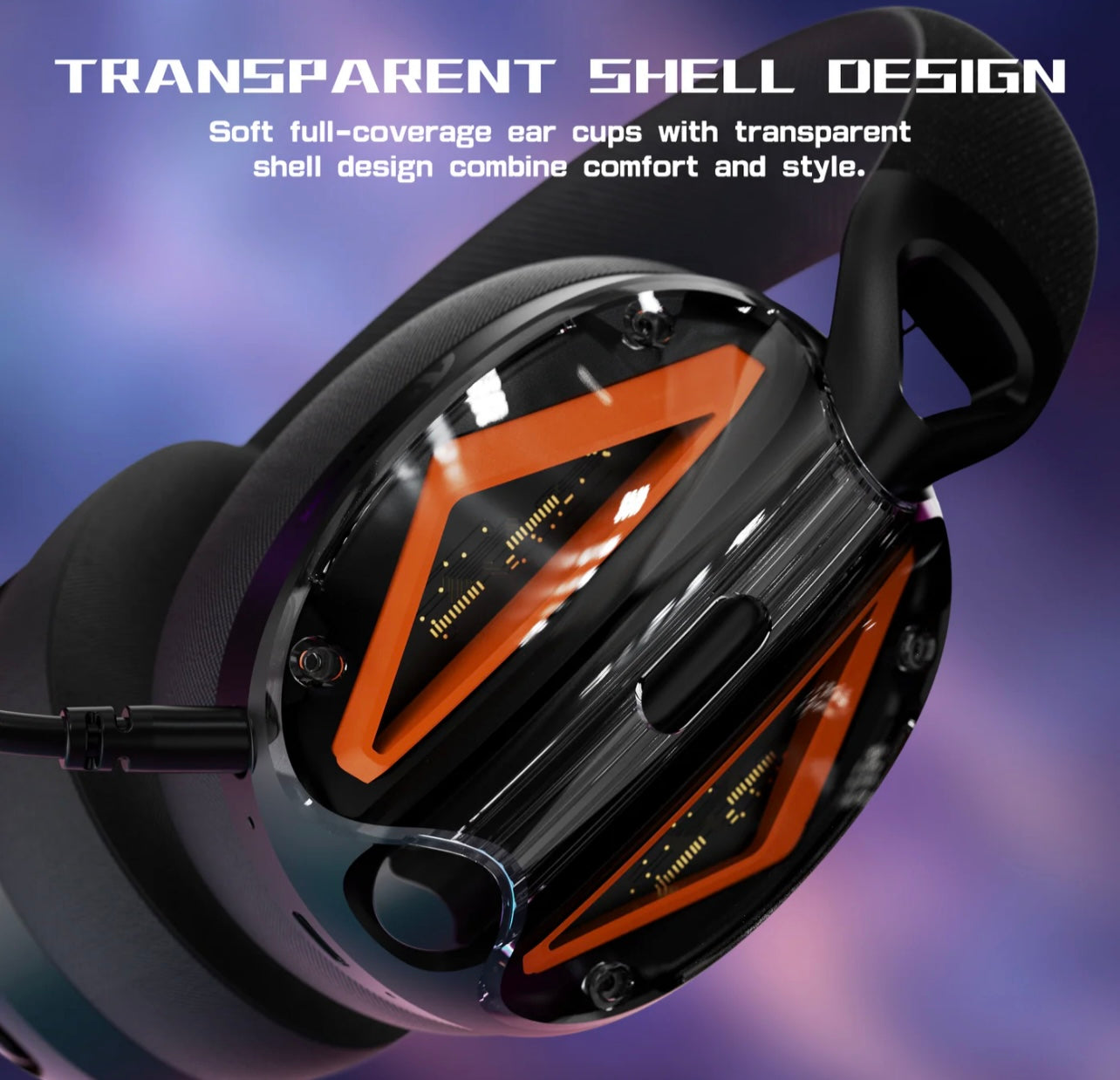 ATTACK SHARK L60 Ultra-Light Tri-Mode Gaming Headset