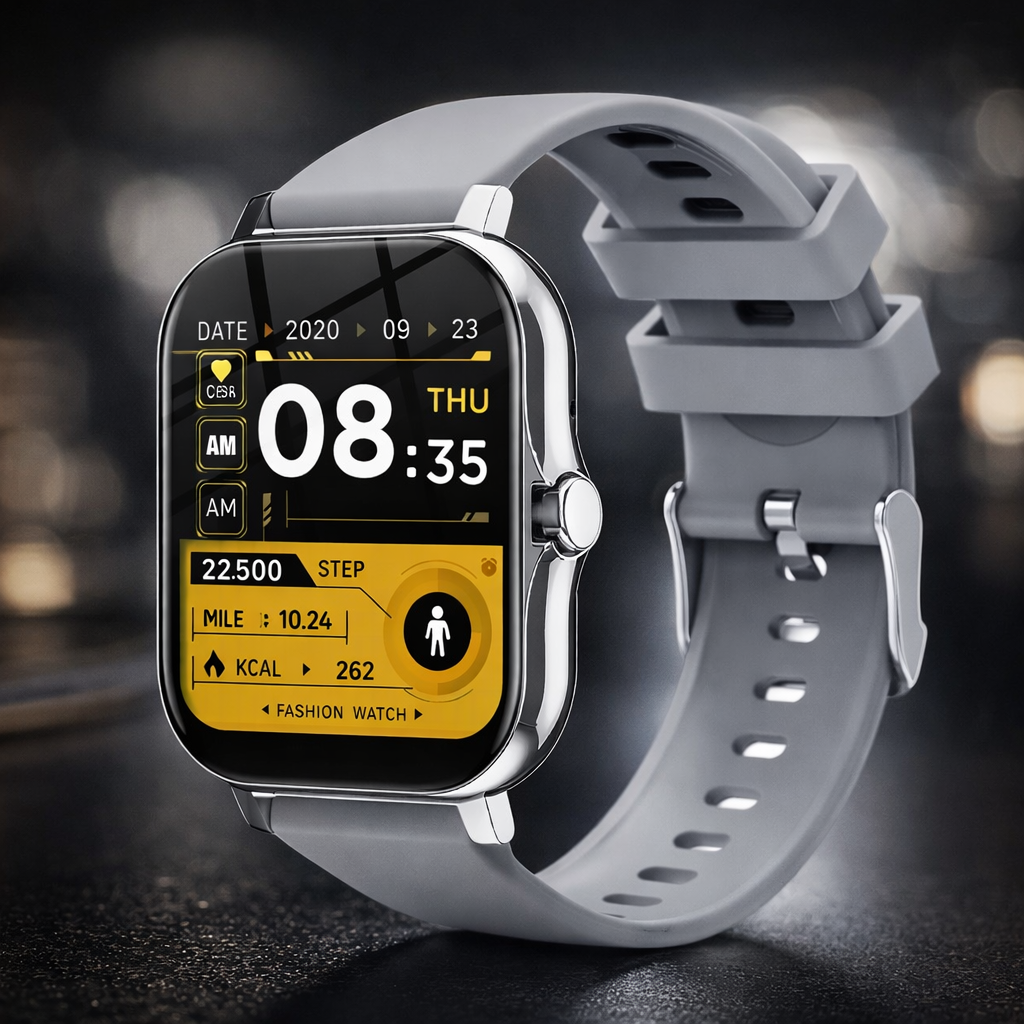 Smartwatch for Fitness Health Monitor and Bluetooth Call