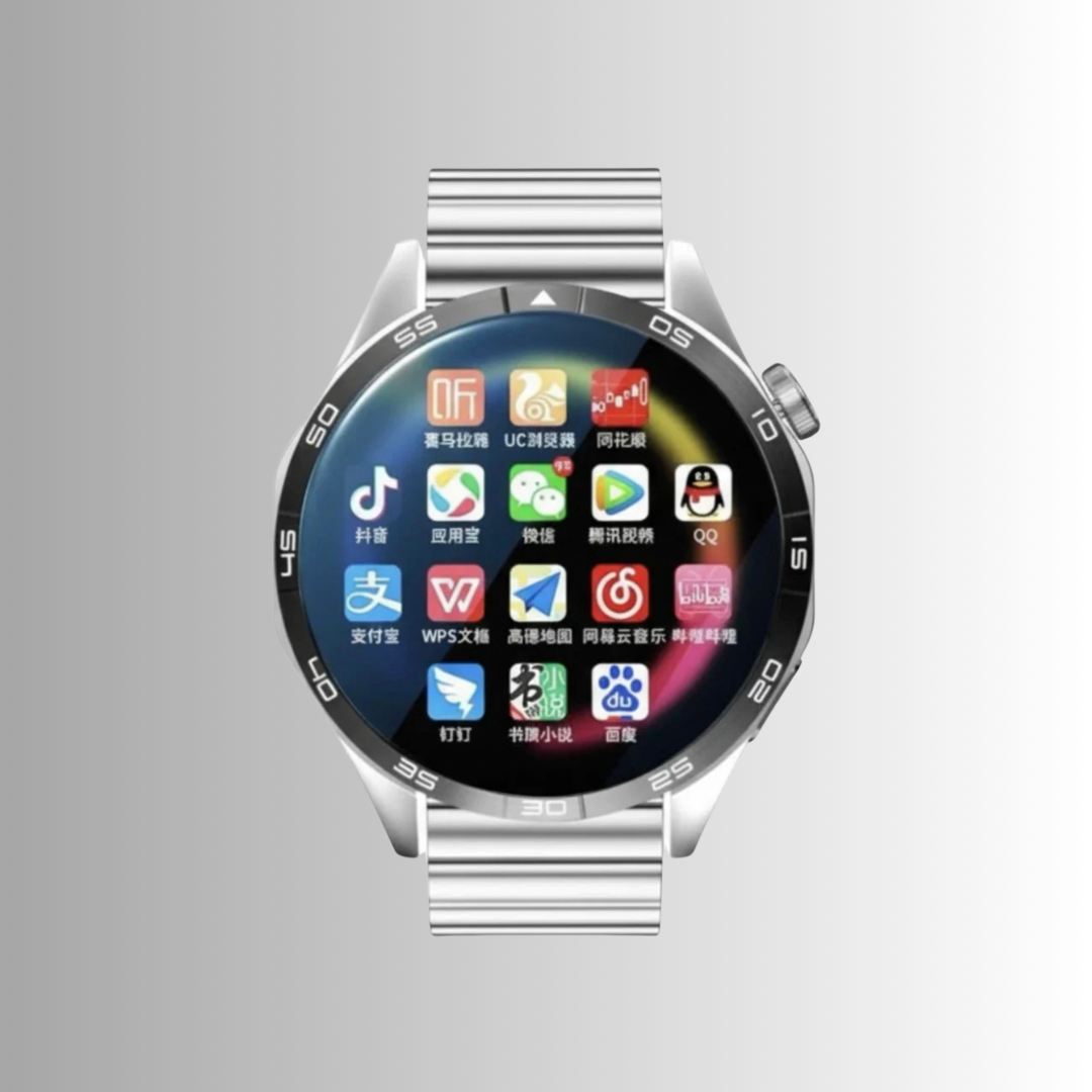 Smart Watch 1.53” HD Screen, 128GB Storage, SIM, Health Monitor, NFC - ZeeTec Store