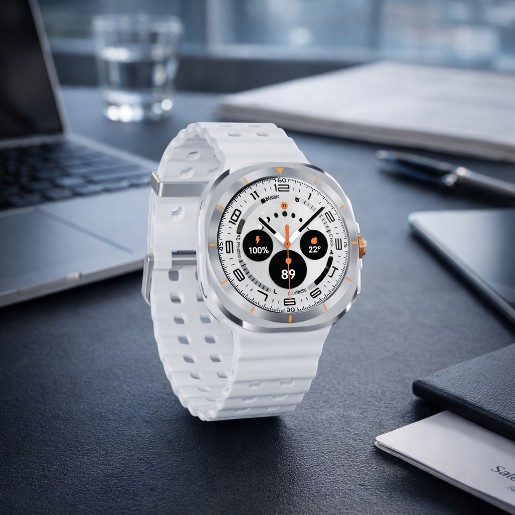 ZeeTec Multifunction Bluetooth Smart Watch AMOLED Health Monitor