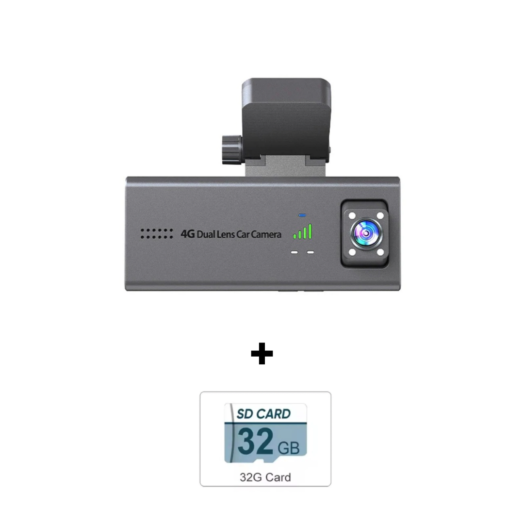 GPS 4G Car Guard Camera with Collision Alarm HD Recorder