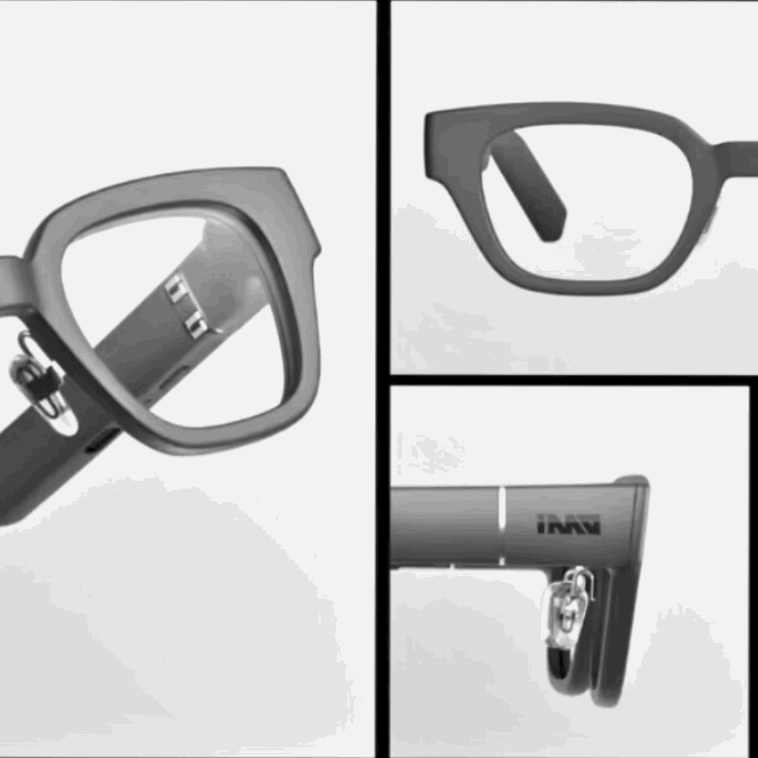 INMO Go smart AR glasses, wireless AI assistant, call / translation / prompter / navigation / Bluetooth speaker